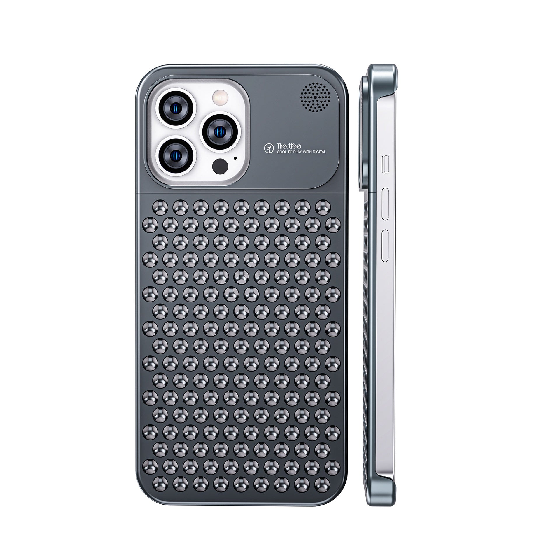 iPhone case made of robust aluminum