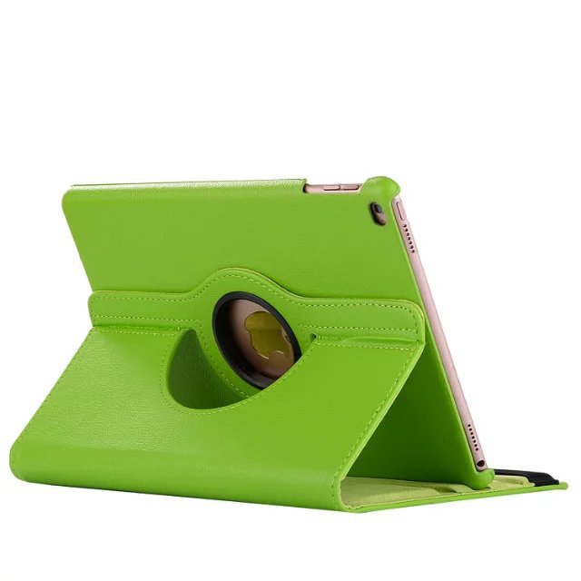 Elegant iPad flip case made of real leather